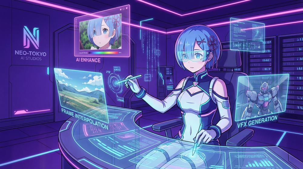 福利姬AI动漫创作工作室